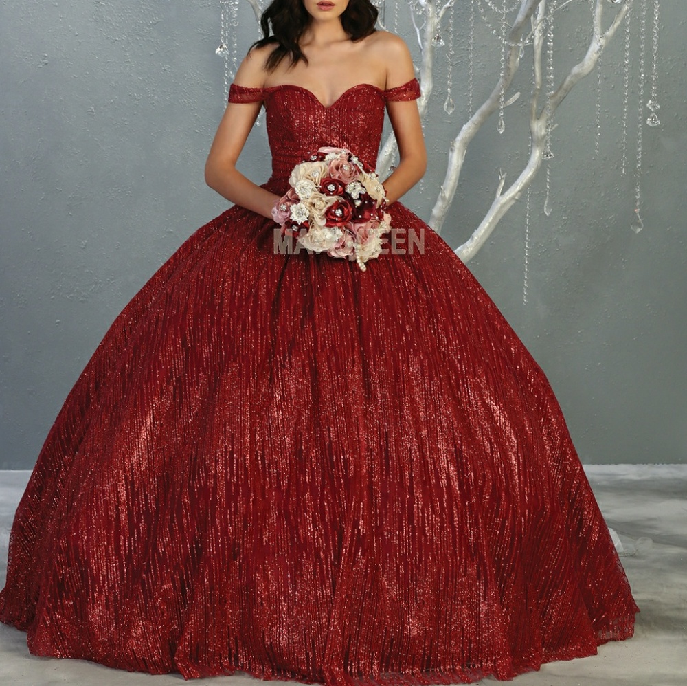 Formal ball gown new quiencenara prom dress